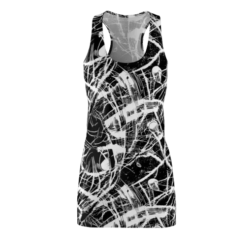Noir Frond on a Racerback Dress