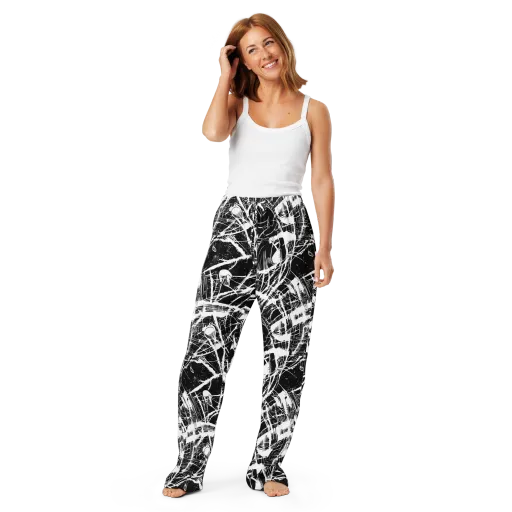 Noir Frond on a Women's Pajama Pants