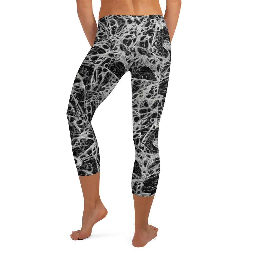 Neural Lace on Capri Leggings — Back