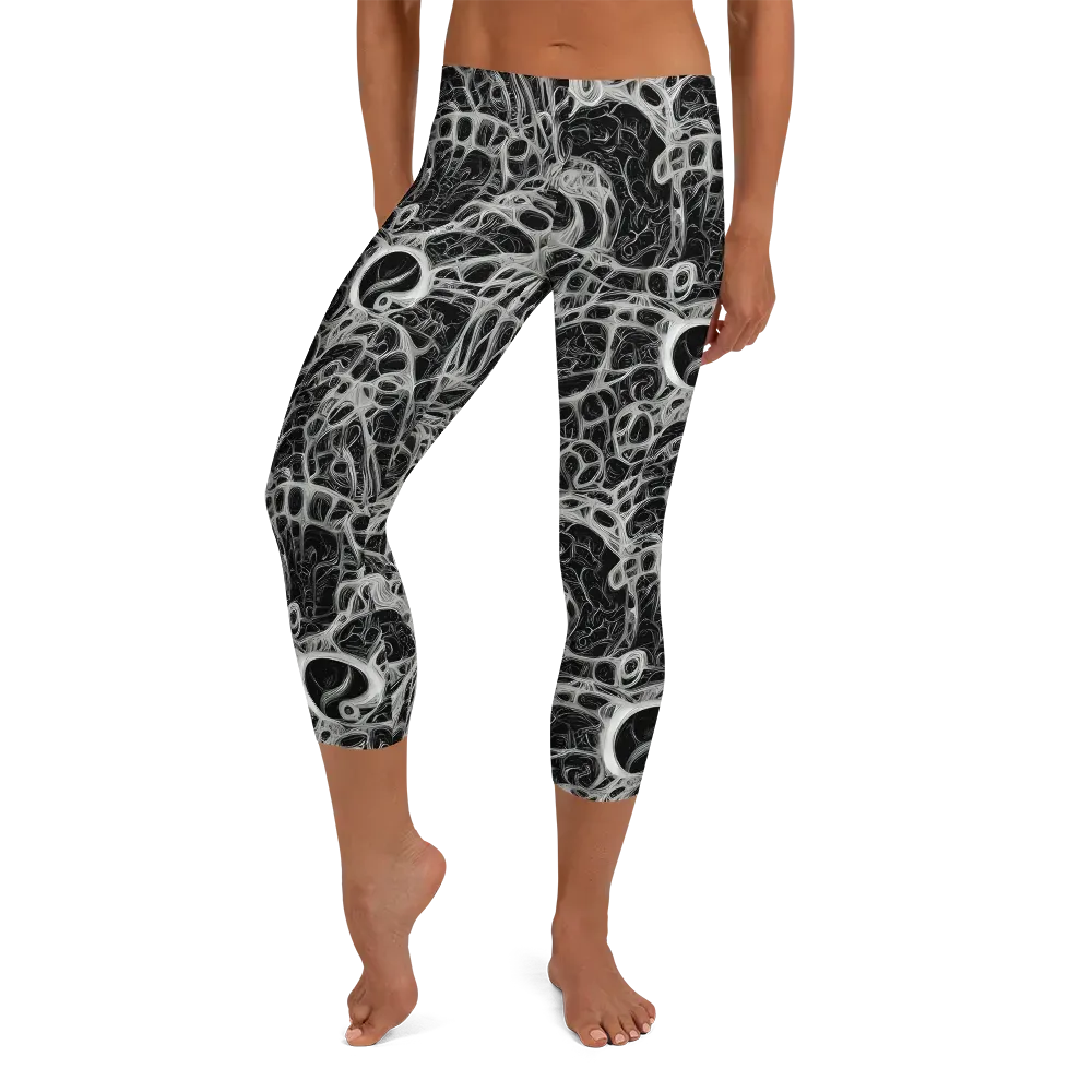 Neural Lace on Capri Leggings — Front