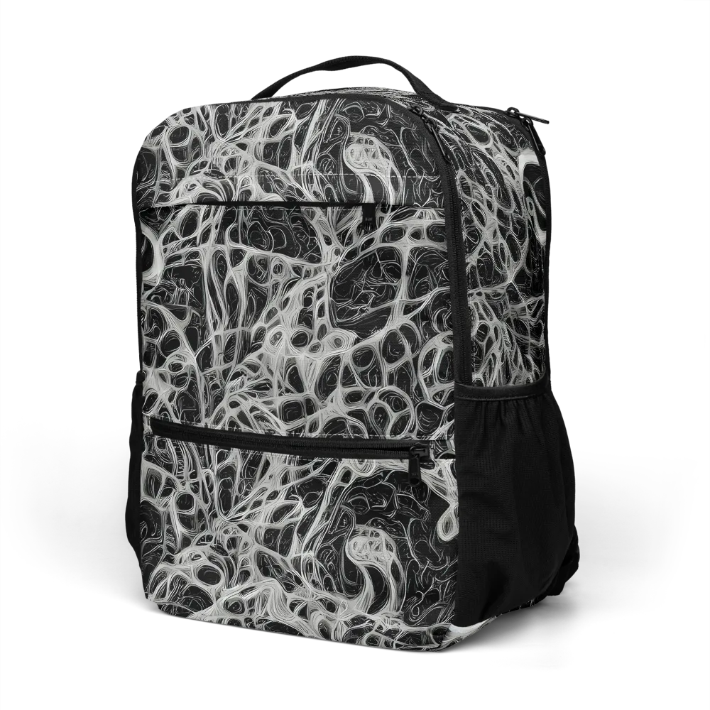 Neural Lace on Utility Backpack — Left Front