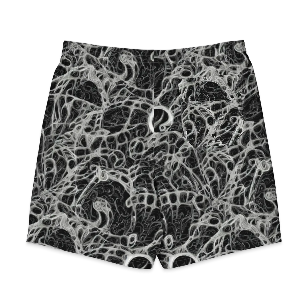 Neural Lace on Men's Board Shorts — Back