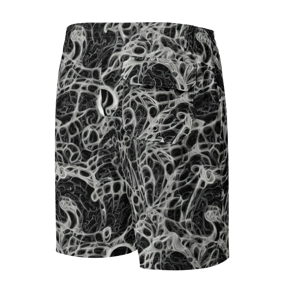 Neural Lace on Men's Board Shorts — Back