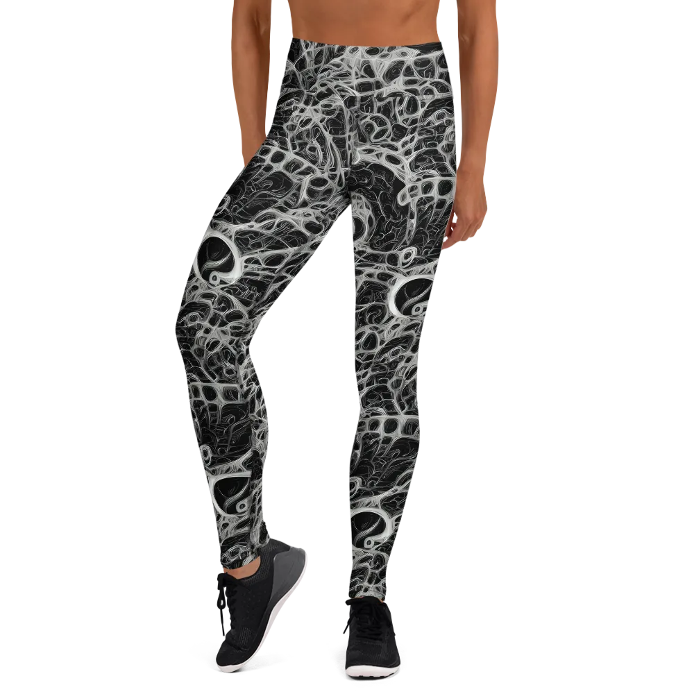 Neural Lace on Yoga Leggings — Front