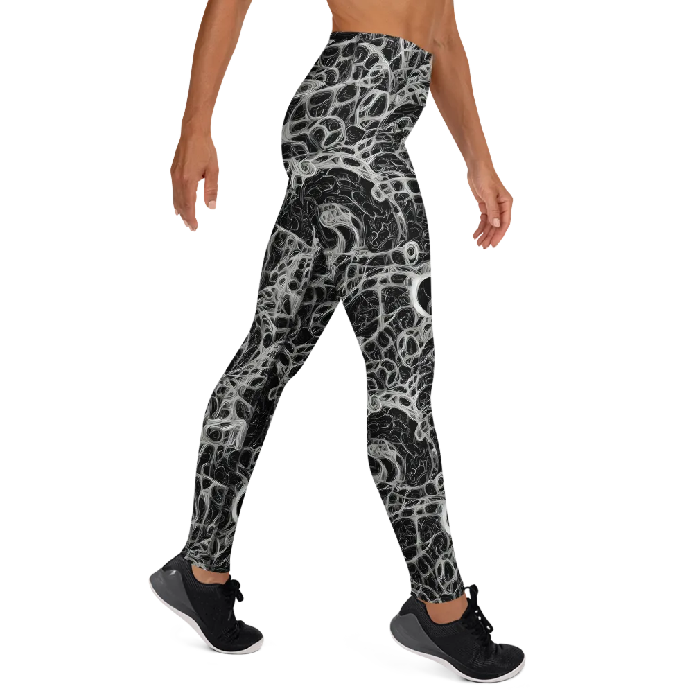 Neural Lace on Yoga Leggings — Right