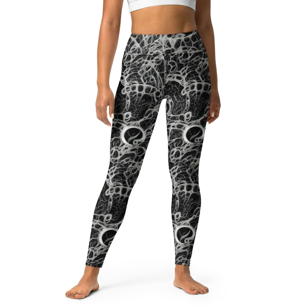 Neural Lace on Yoga Leggings — Front