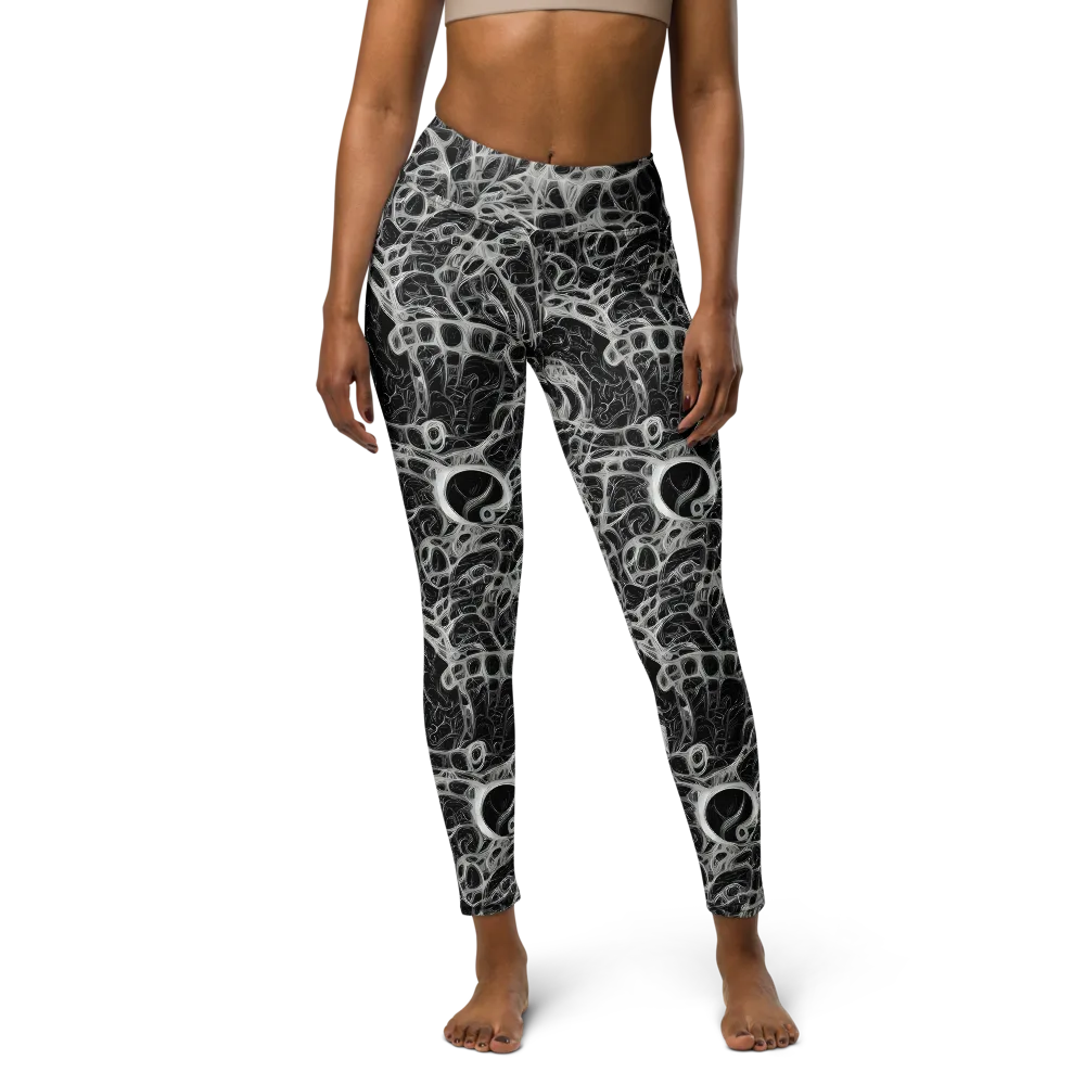Neural Lace on Yoga Leggings — Front
