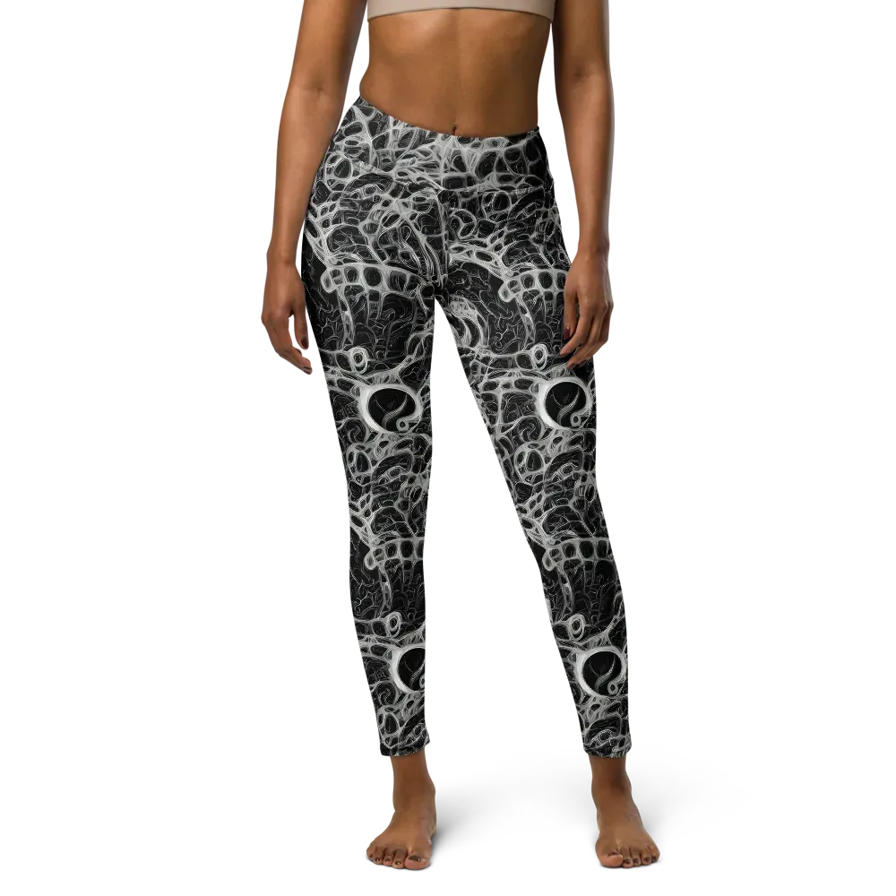 Neural Lace on Yoga Leggings — Front