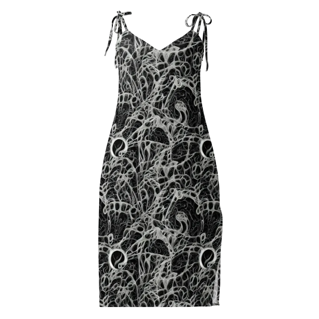 Neural Lace on Slip Dress — Front