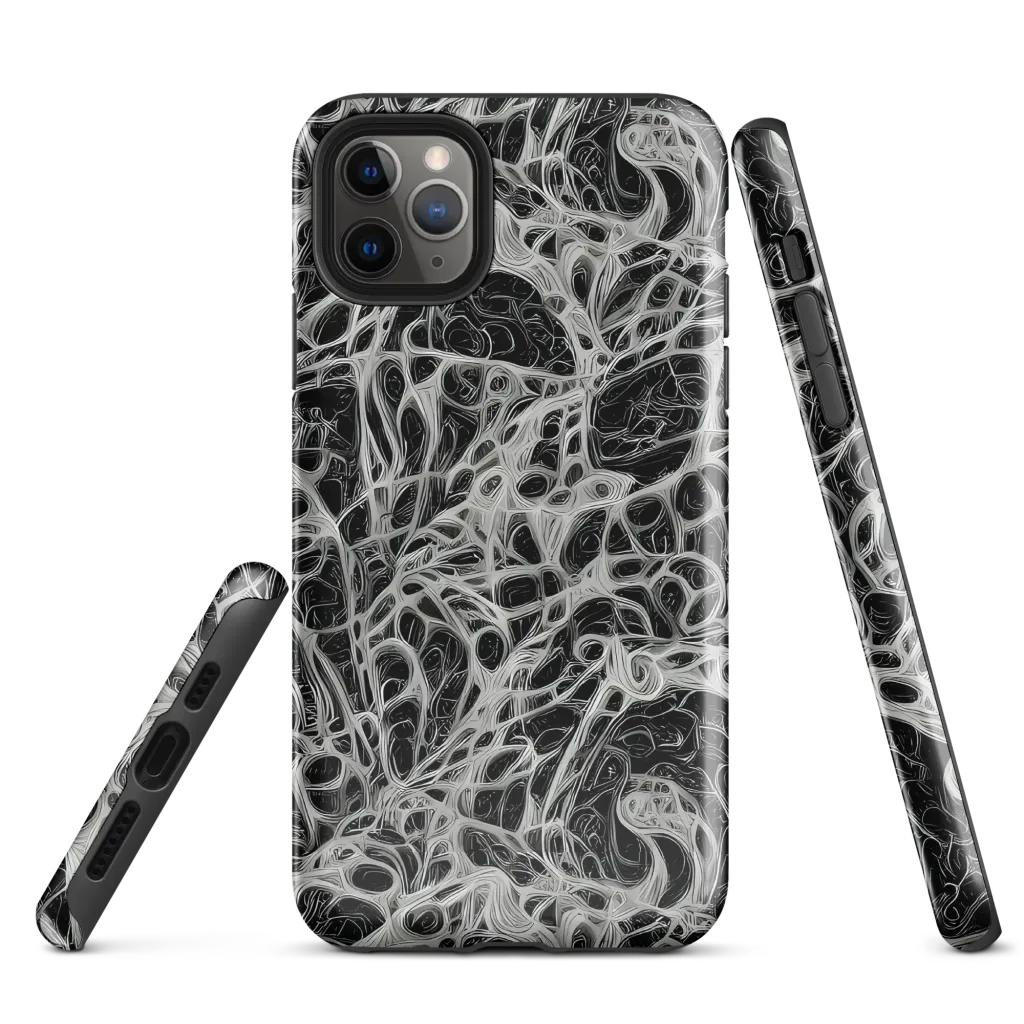 Neural Lace on Tough Case for iPhone® — Front