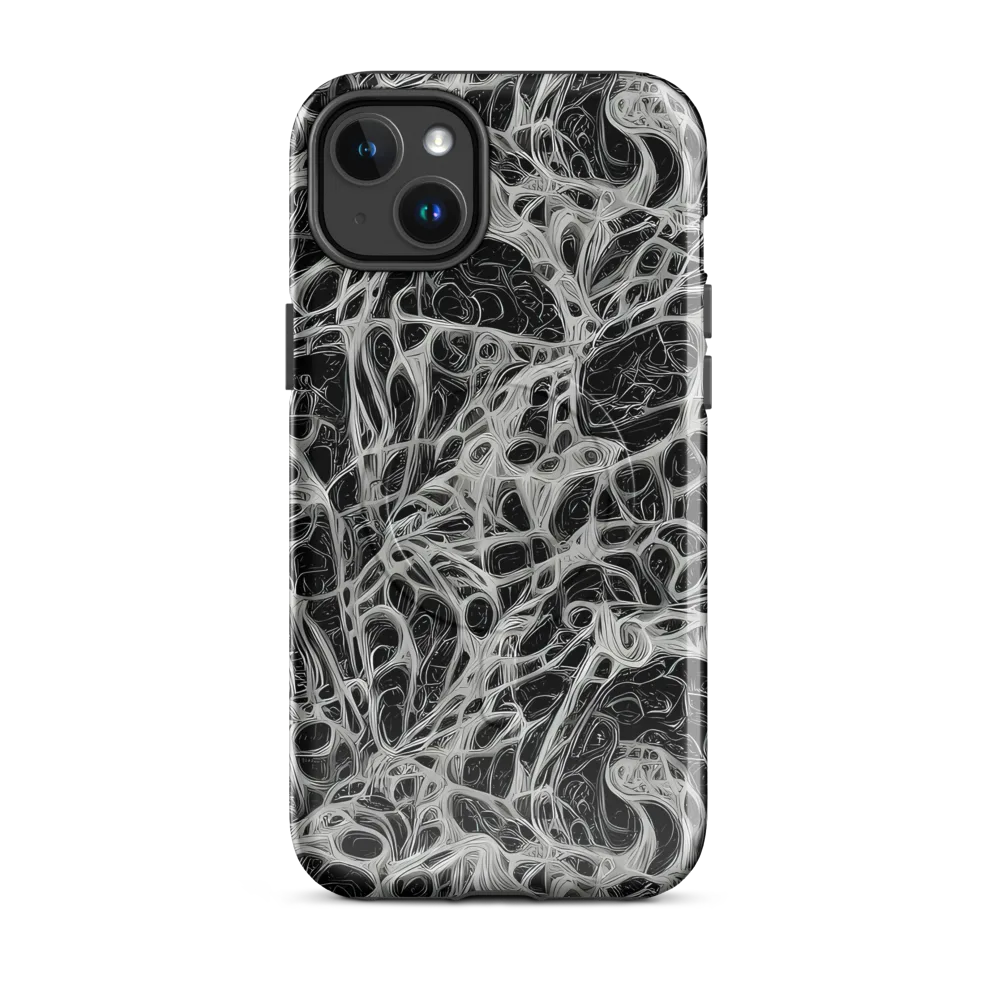 Neural Lace on MagSafe Tough Case for iPhone® — Front