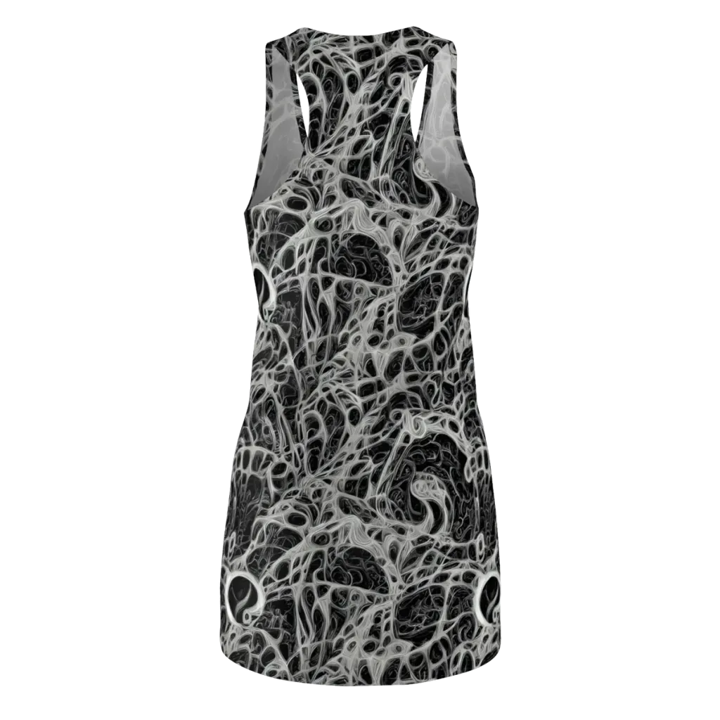 Neural Lace on Racerback Dress — Back