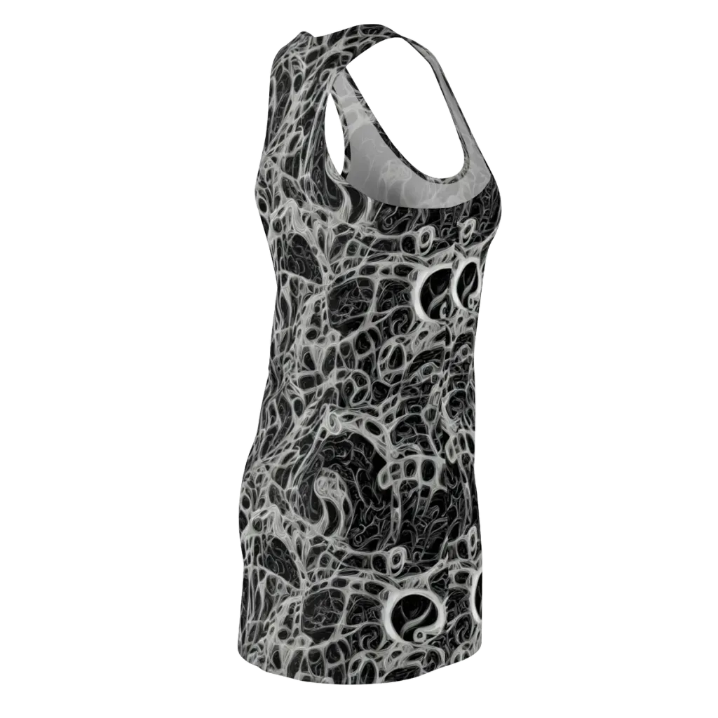 Neural Lace on Racerback Dress — Back Side