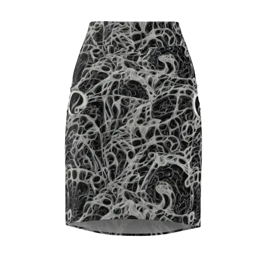 Neural Lace on a Pencil Skirt