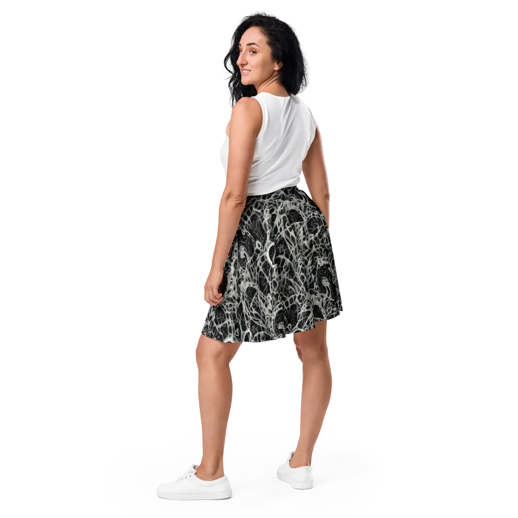 Neural Lace on Skater Skirt — Back