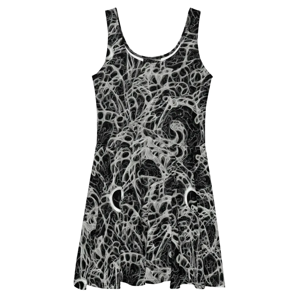 Neural Lace on Skater Dress — Front