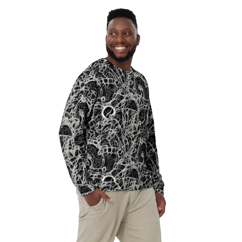 Neural Lace on Sweatshirt — Front