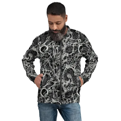 Neural Lace on a Bomber Jacket
