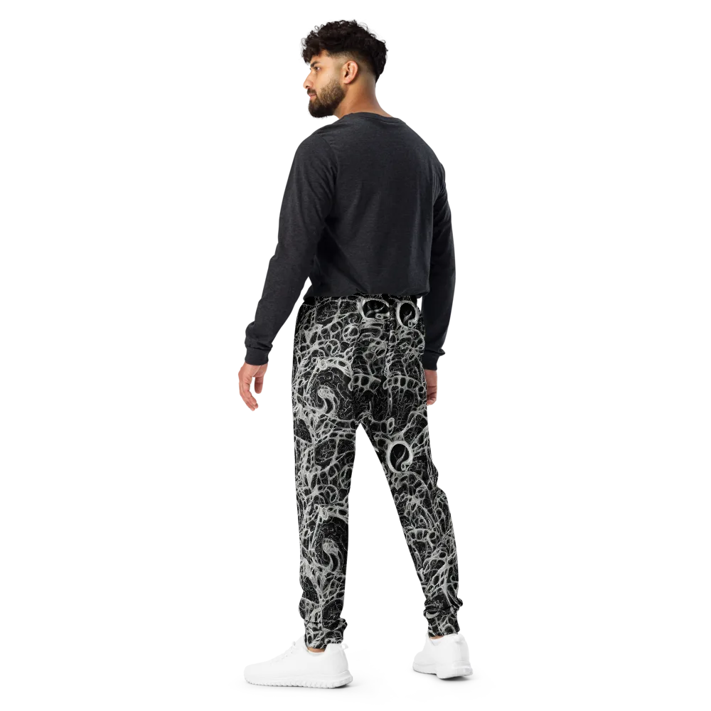 Neural Lace on Men's Joggers — Back
