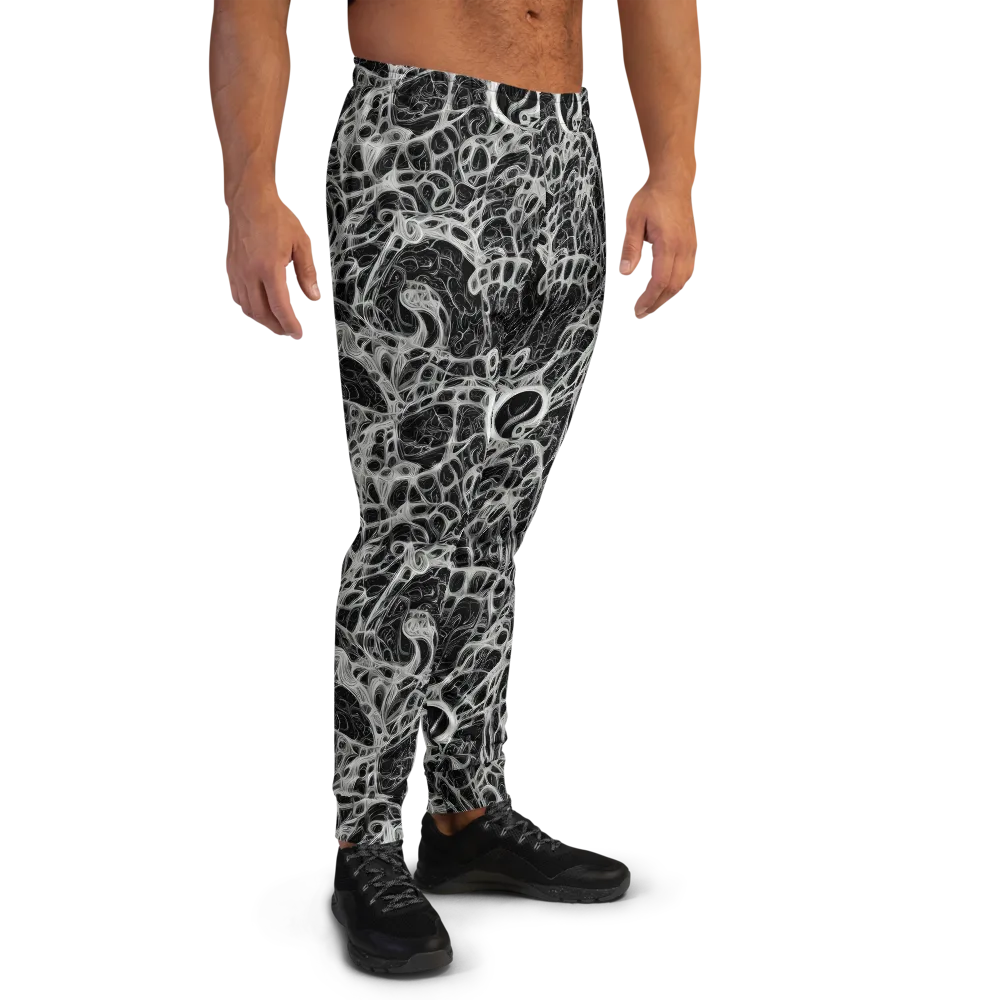 Neural Lace on Men's Joggers — Right
