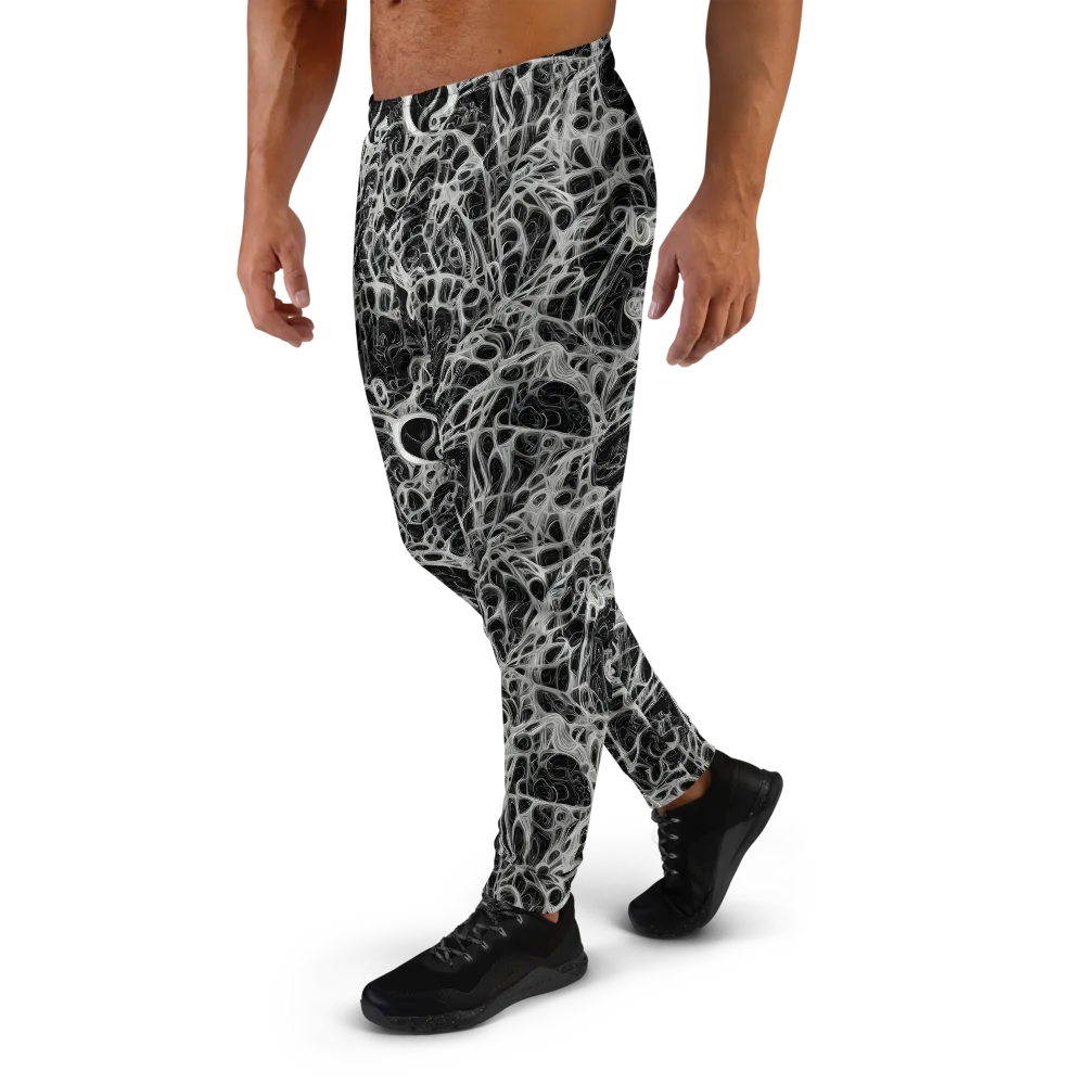 Neural Lace on Men's Joggers — Left