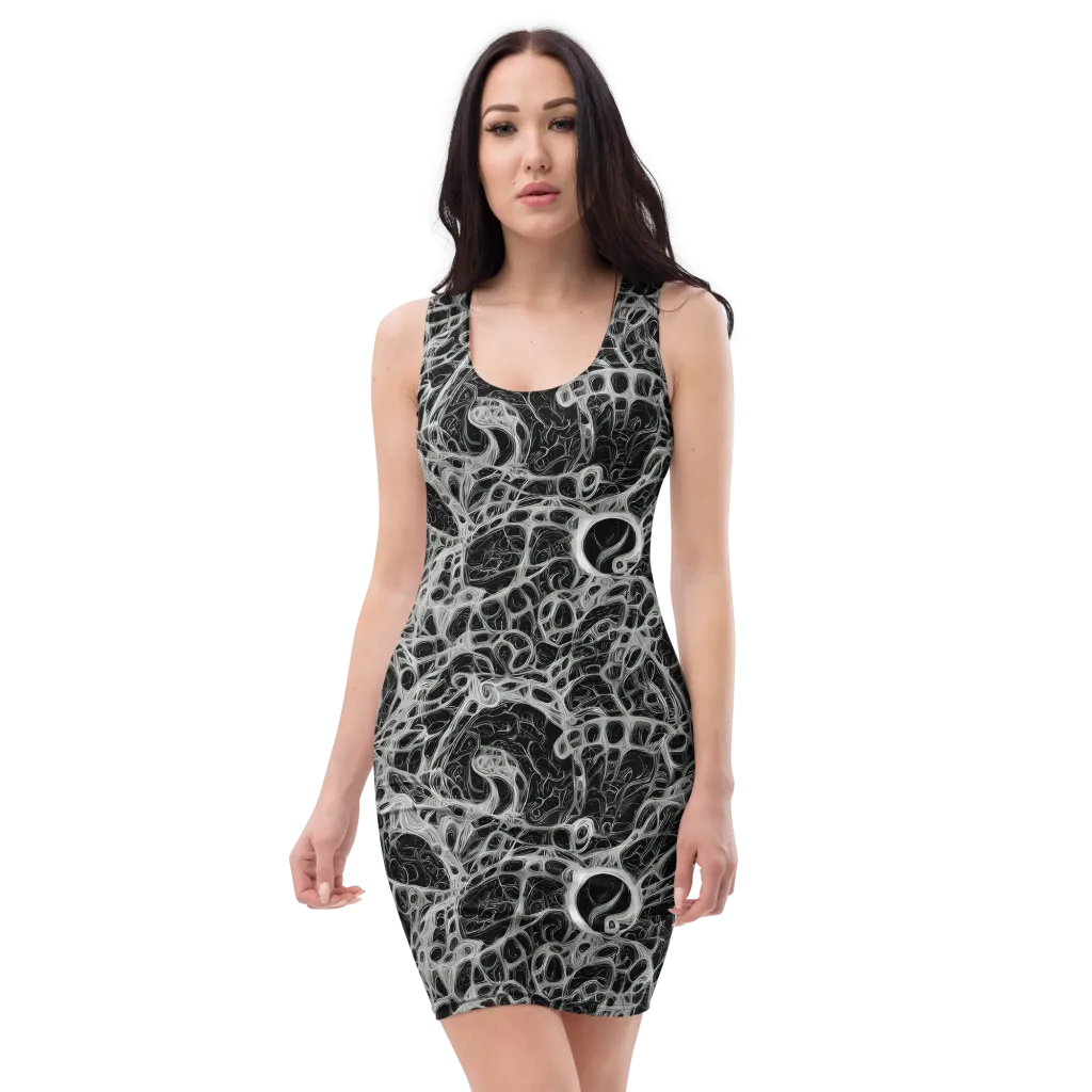 Neural Lace on Bodycon Dress — Front