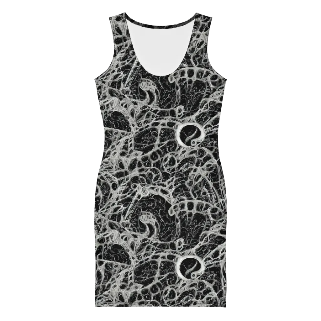 Neural Lace on Bodycon Dress — Front