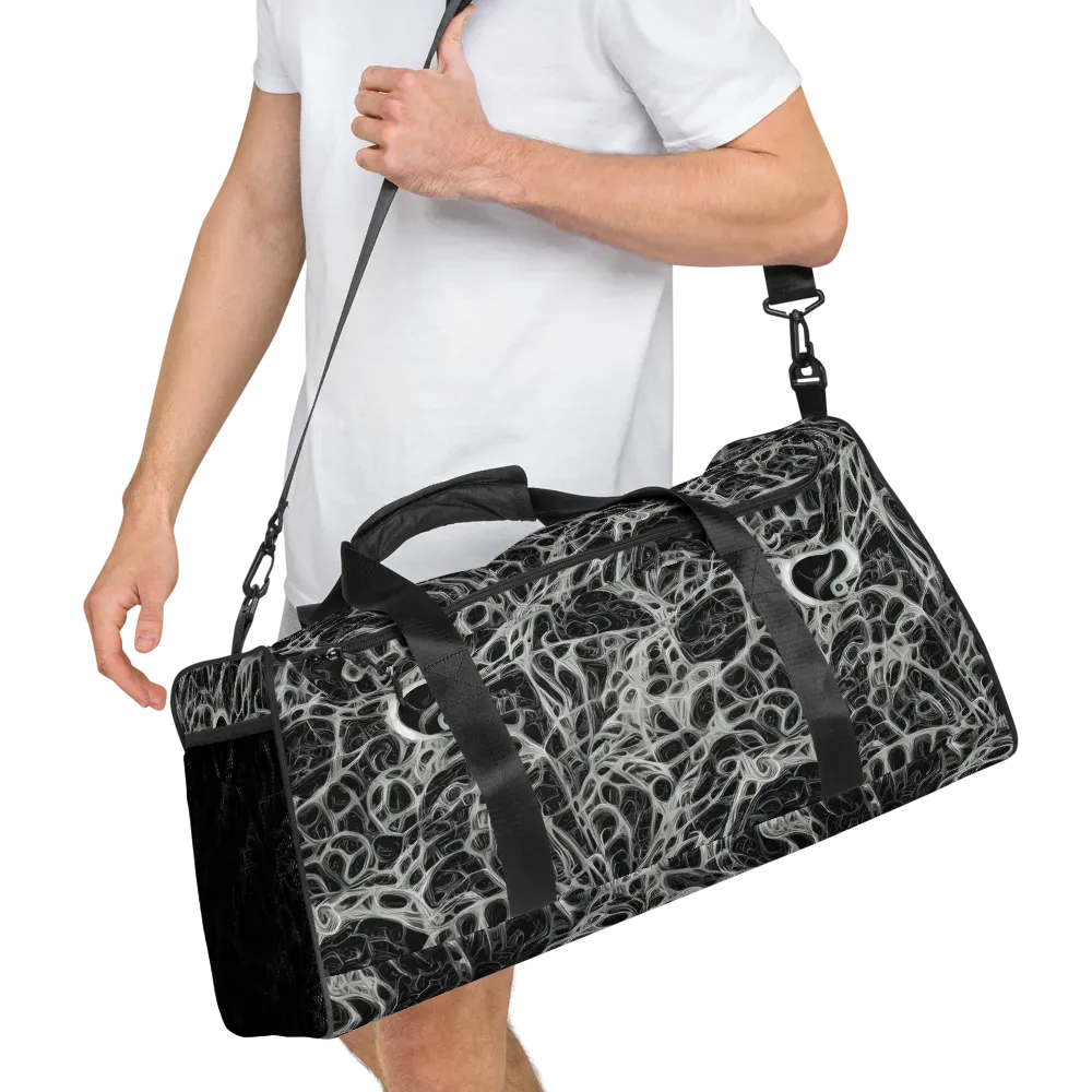 Neural Lace on Duffle Bag — Right Front