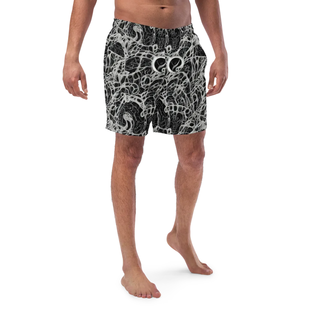 Neural Lace on Swim Trunks — Front