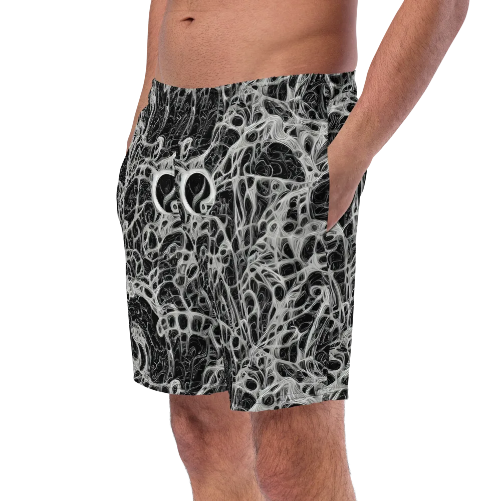 Neural Lace on Swim Trunks — Left Front