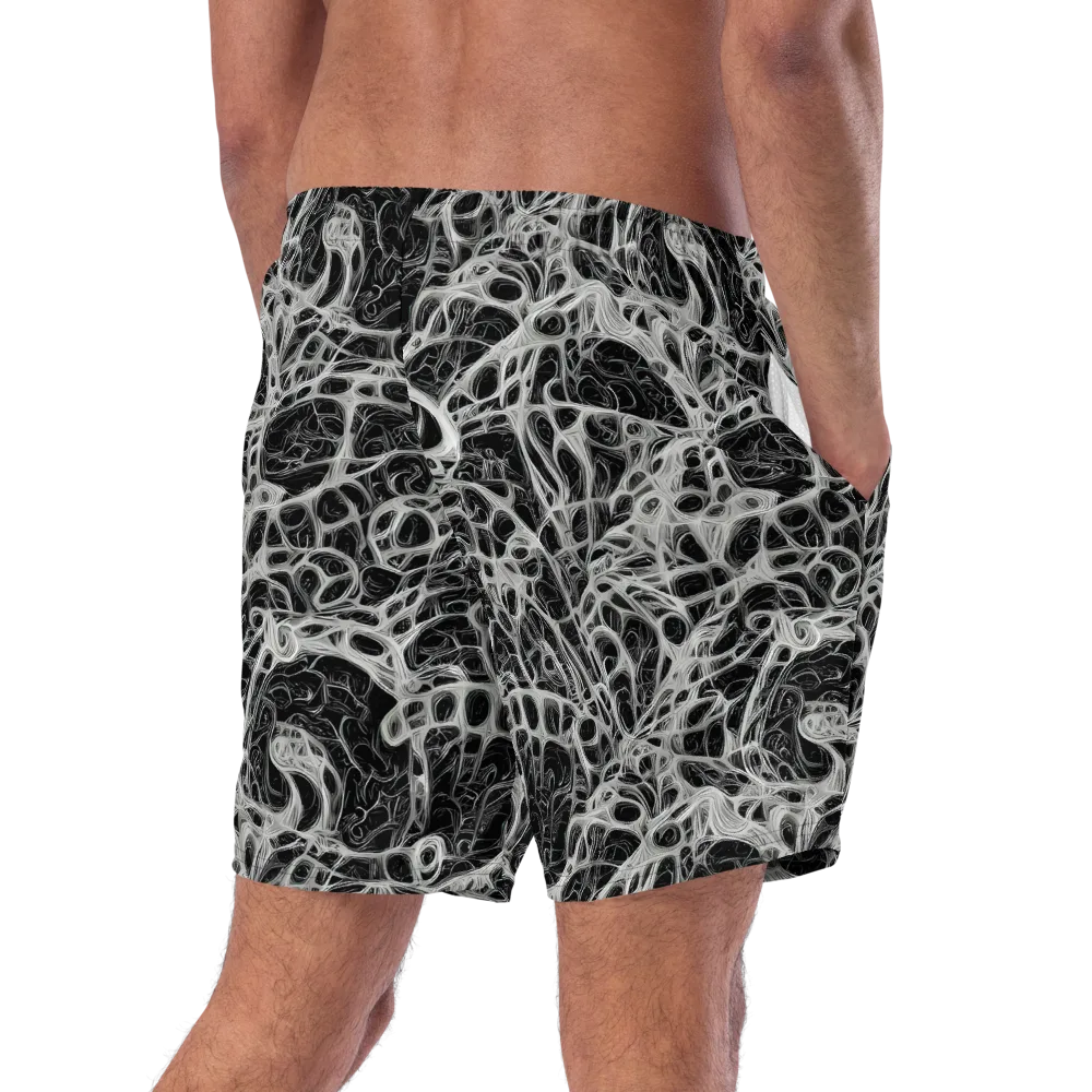 Neural Lace on Swim Trunks — Right Back