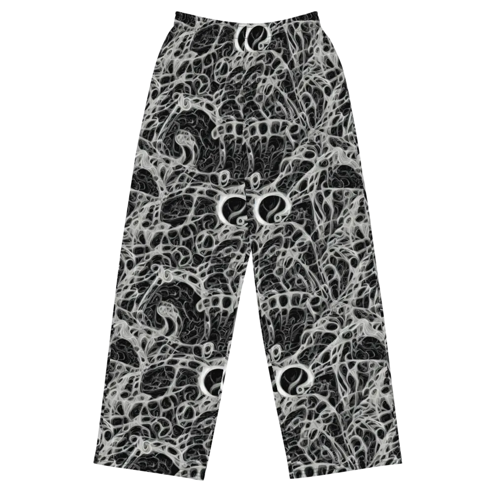 Neural Lace on Wide-Leg Pants — Front