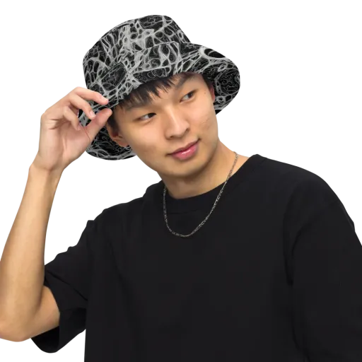 Neural Lace on a Reversible Bucket Hat
