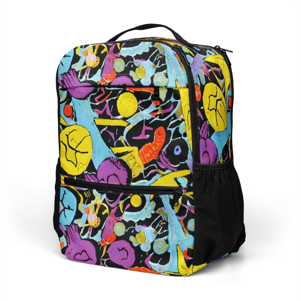 Electric Playfield on Utility Backpack — Left Front