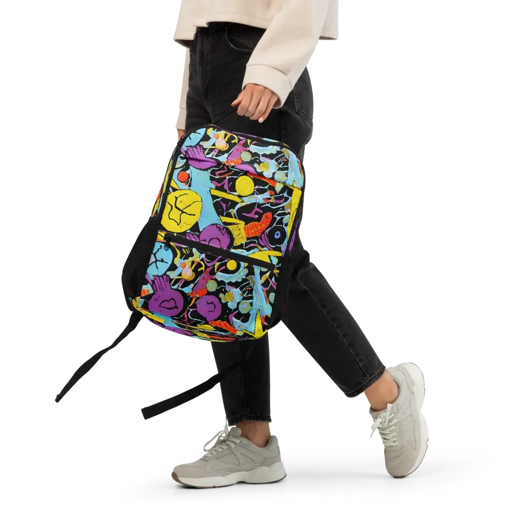 Electric Playfield on Utility Backpack — Front