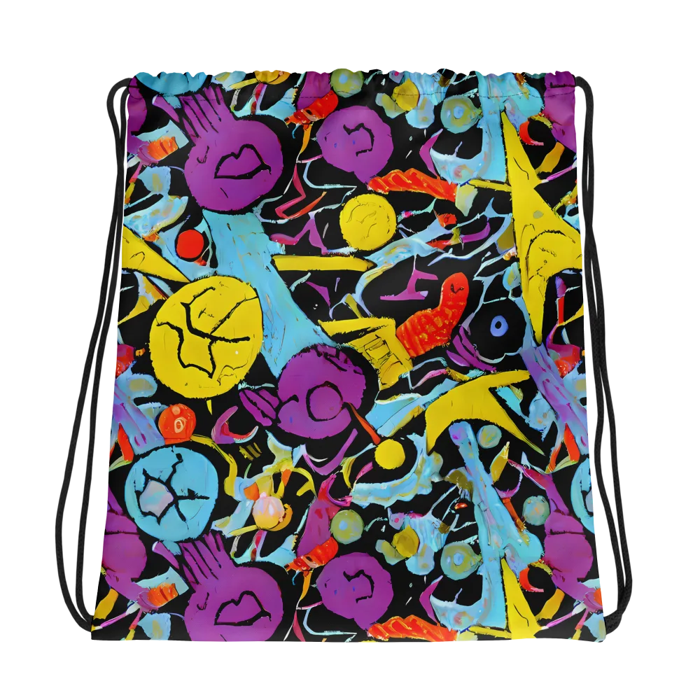 Electric Playfield on Drawstring Bag — Photo