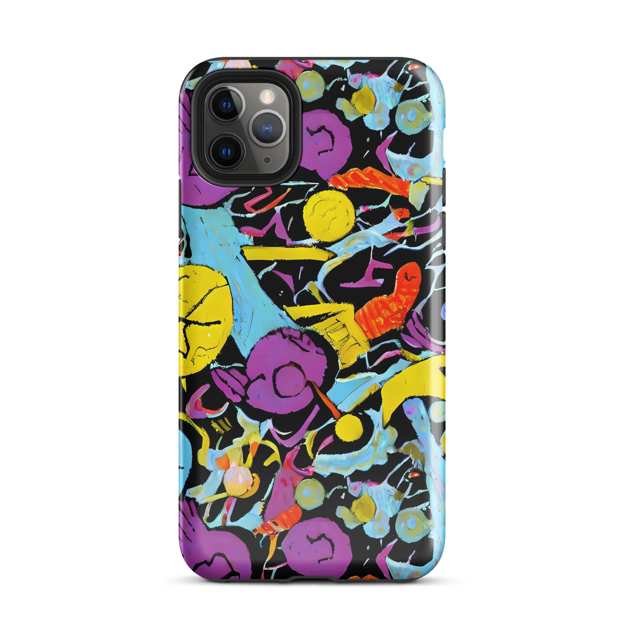 Electric Playfield on Tough Case for iPhone® — Front