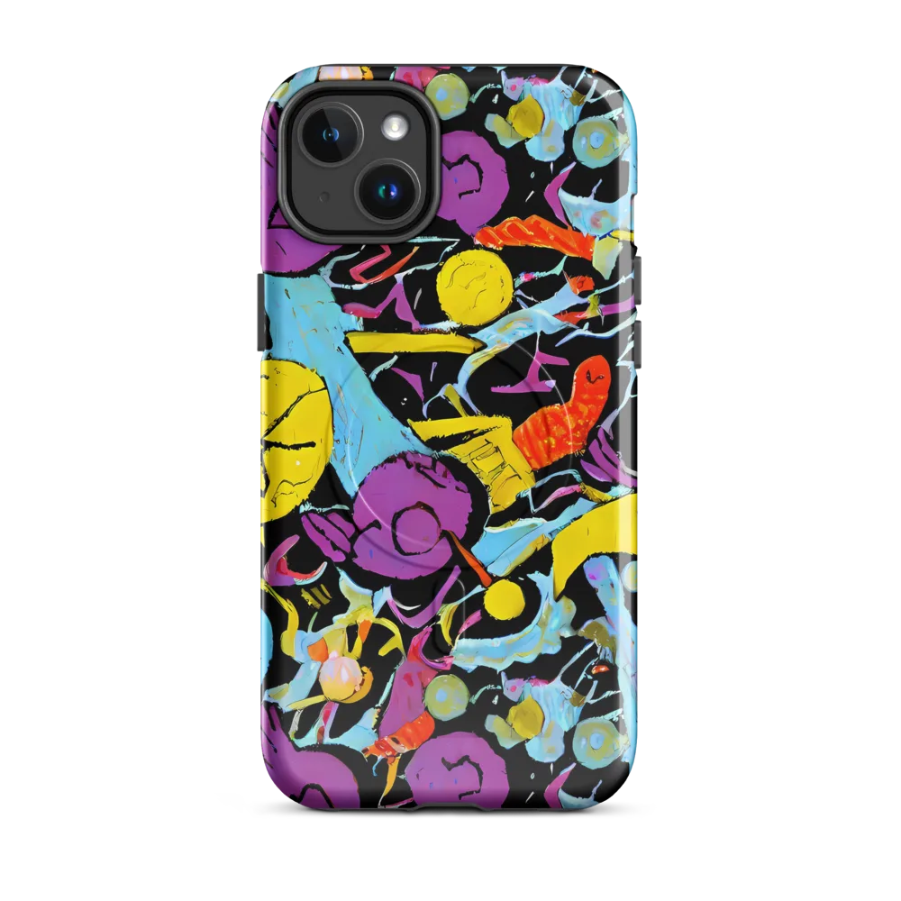 Electric Playfield on MagSafe Tough Case for iPhone® — Front