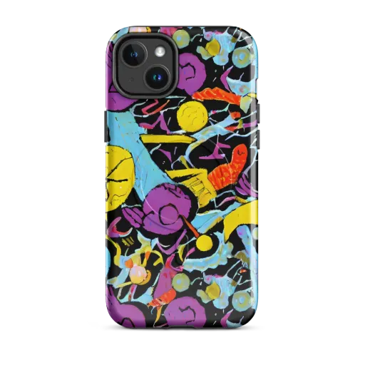 Electric Playfield on a MagSafe Tough Case for iPhone®