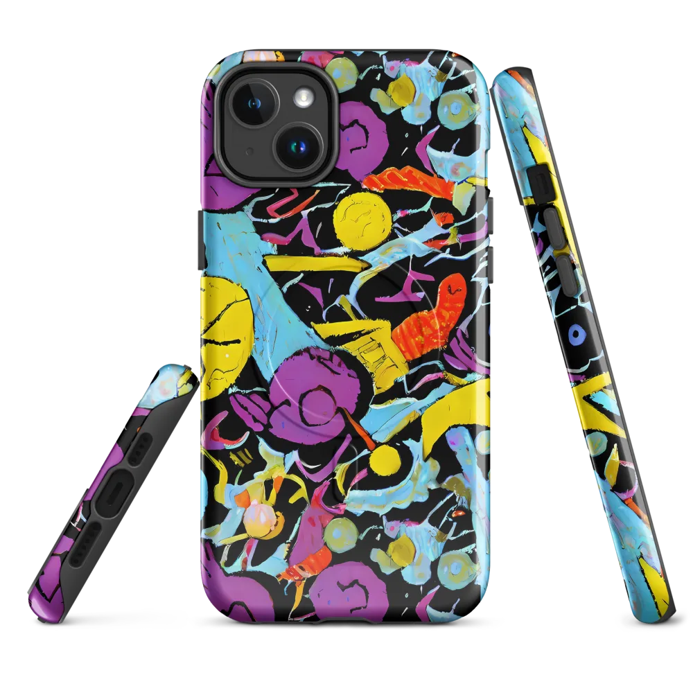 Electric Playfield on MagSafe Tough Case for iPhone® — Front