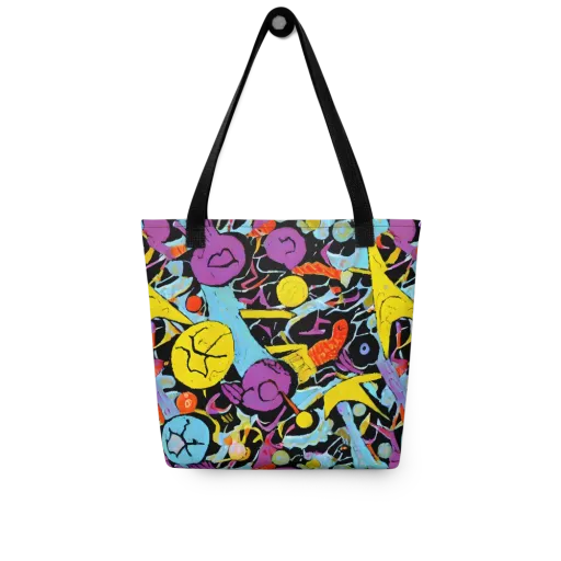 Electric Playfield on a Tote Bag