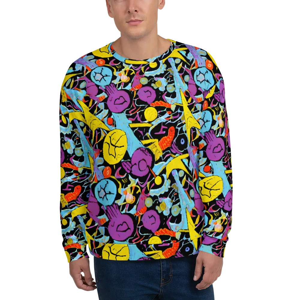 Electric Playfield on Sweatshirt — Front