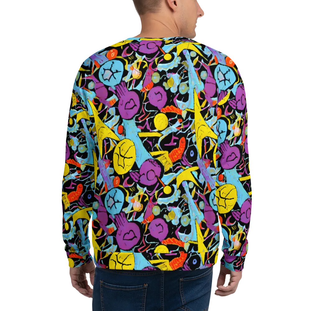 Electric Playfield on Sweatshirt — Back