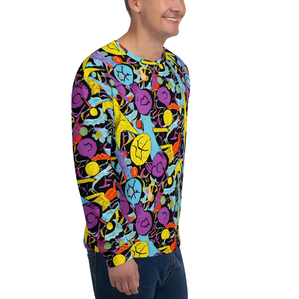 Electric Playfield on Sweatshirt — Right Front