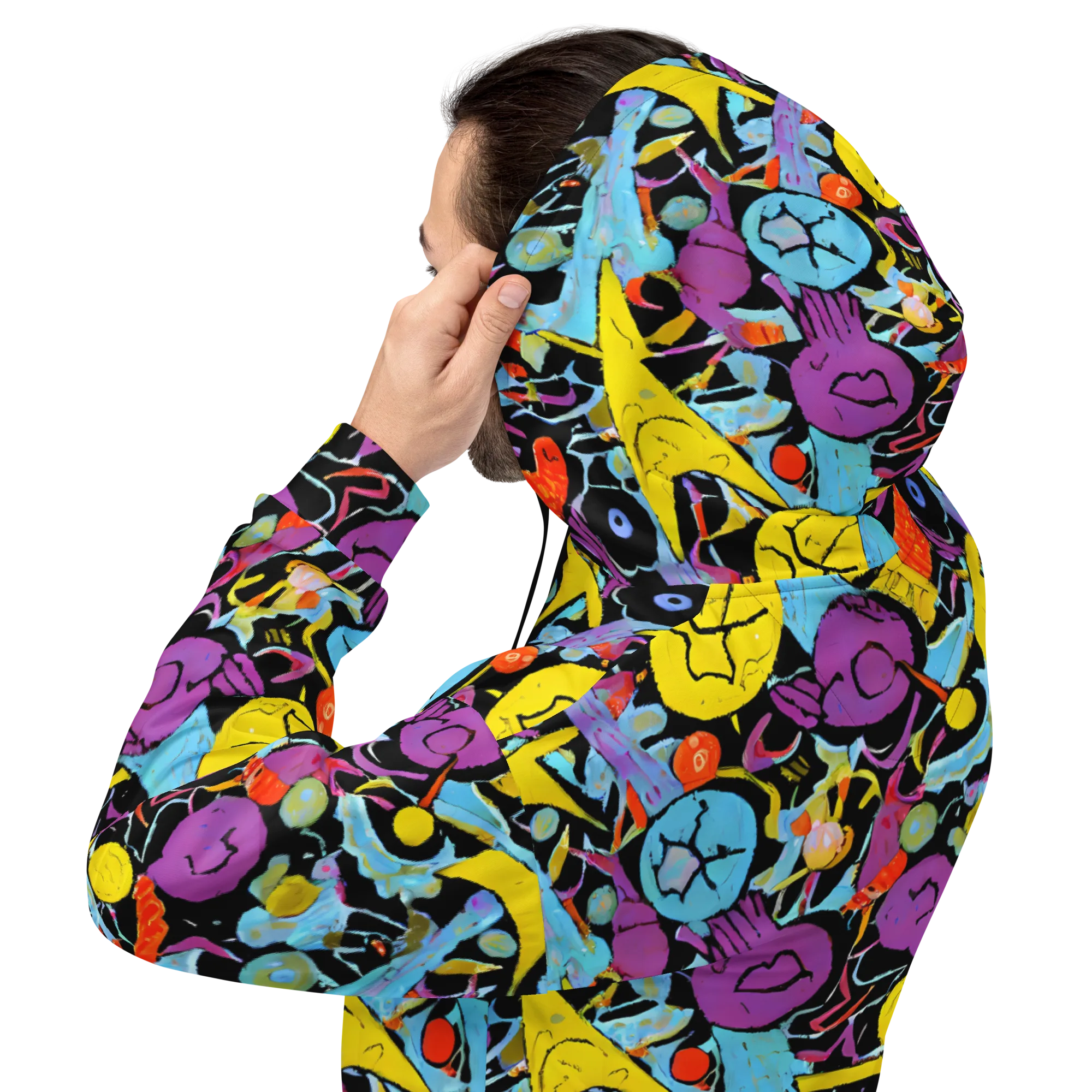 Electric Playfield on Hoodie — Back