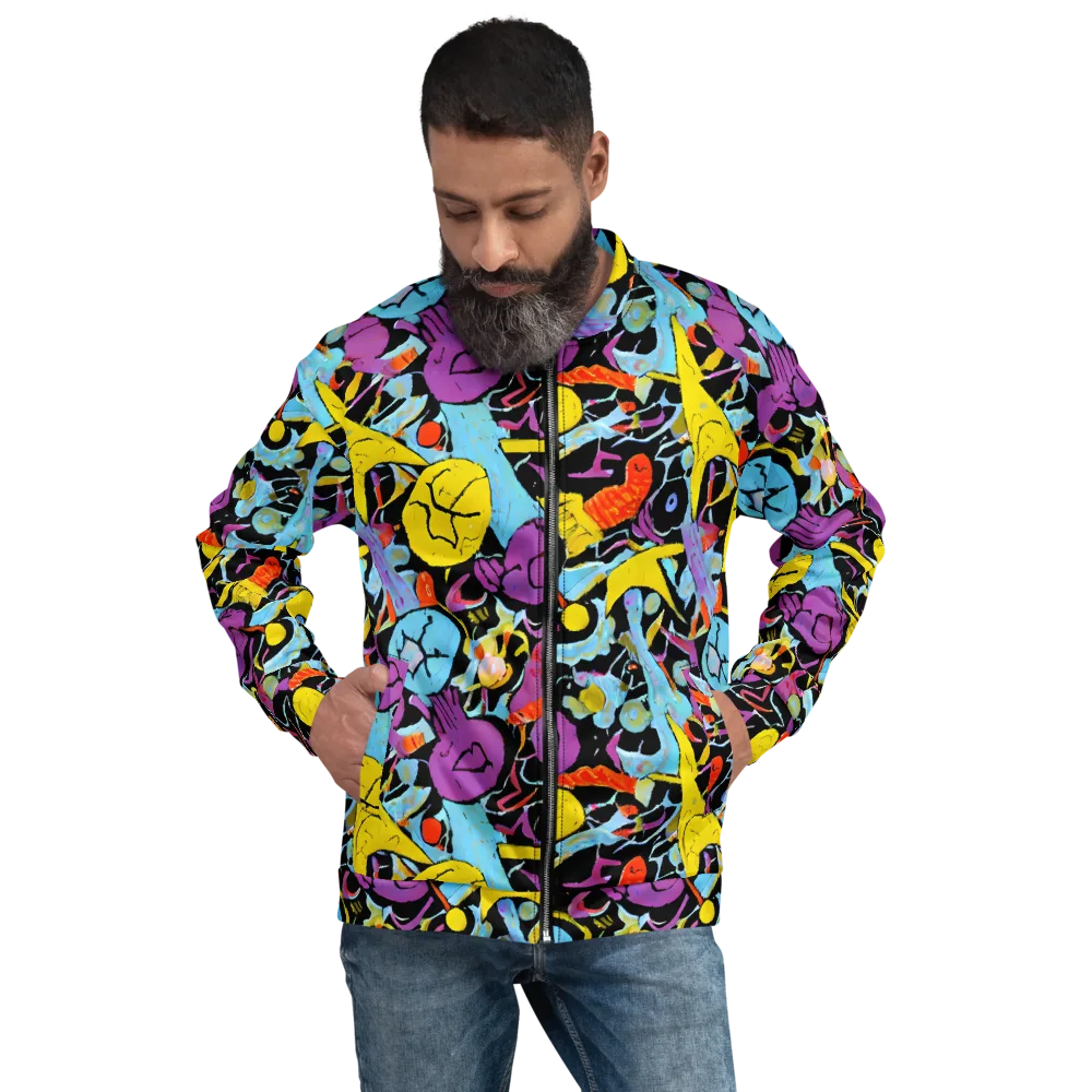 Electric Playfield on Bomber Jacket — Front