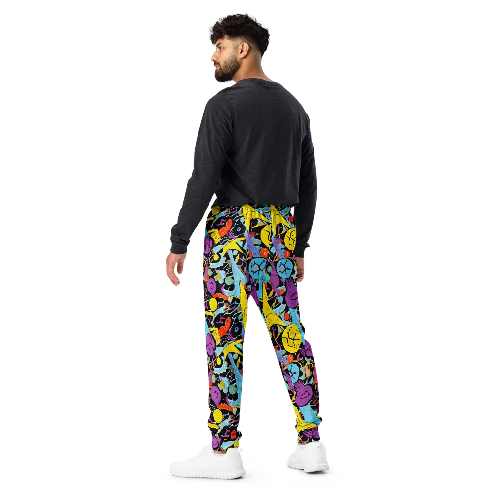 Electric Playfield on Men's Joggers — Back
