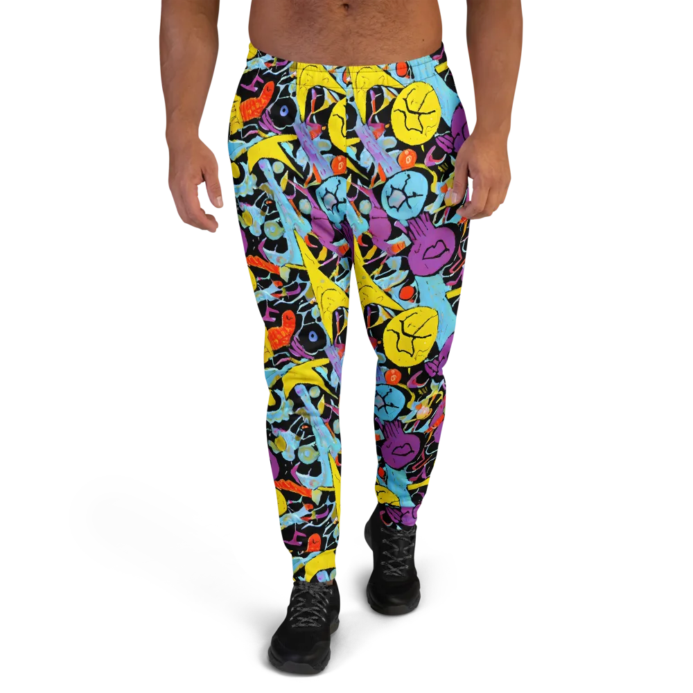 Electric Playfield on Men's Joggers — Front