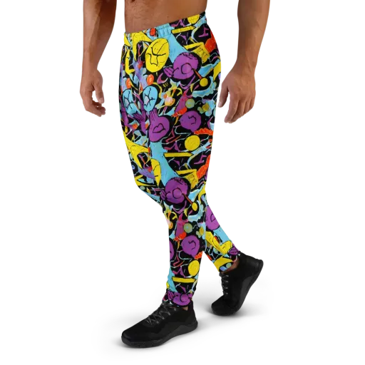 Electric Playfield on a Men's Joggers