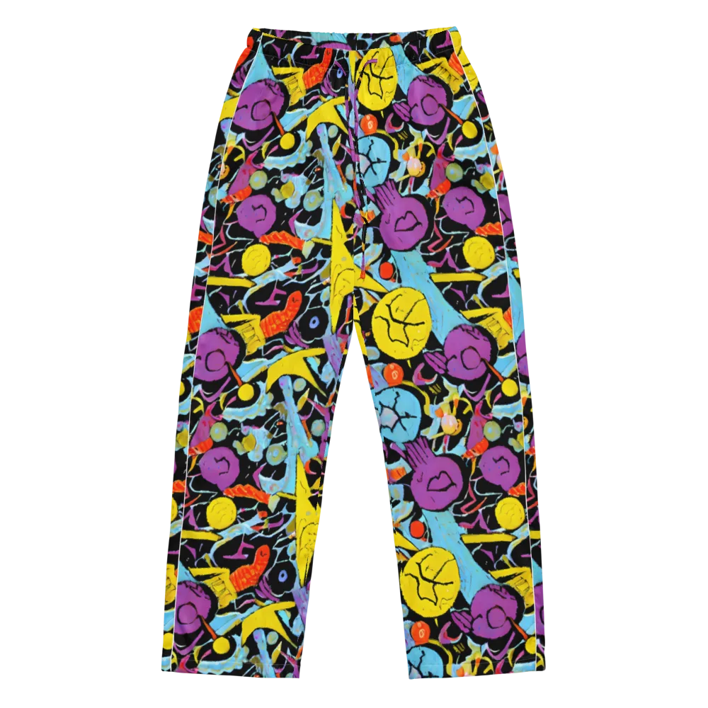 Electric Playfield on Women's Pajama Pants — Front
